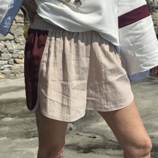 SOUVENIR&nbsp;SHORTS M39F1416&nbsp;BORDEAUX